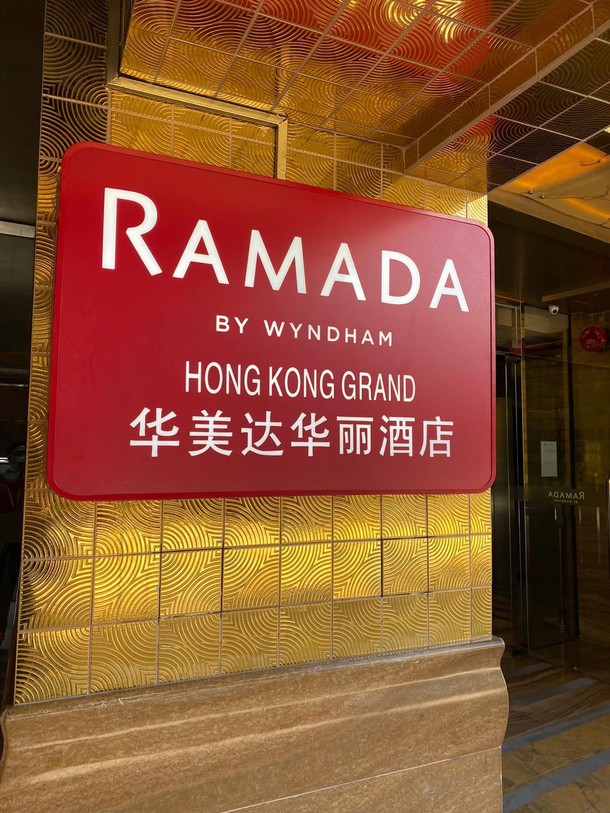 Ramada Hong Kong Grand Hotel Bagian luar foto